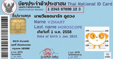 ทำนายเนื้อคู่จากเลขที่บัตรประชาชน