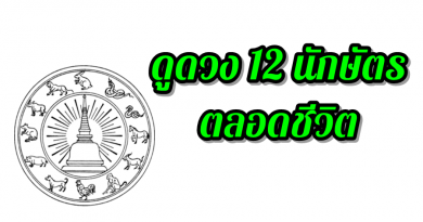 ดูดวง 12 นักษัตร ตลอดชีวิต